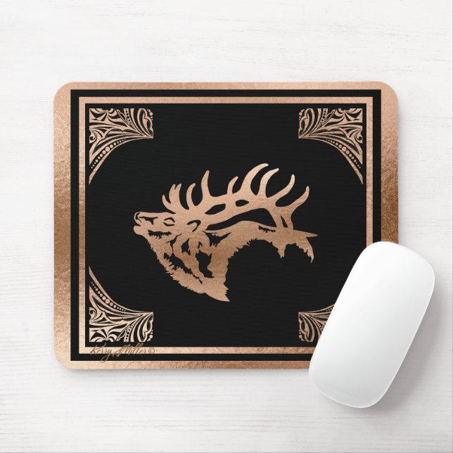 Bull Elk Musmatta (Med mus)