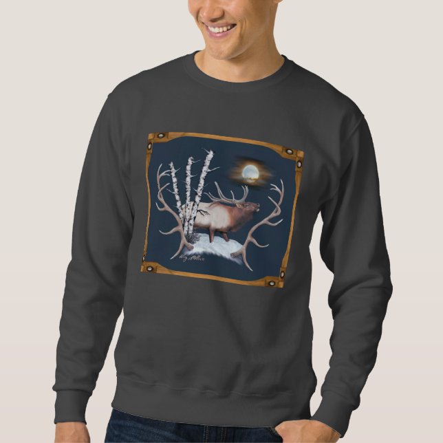 Bull Elk Sweatshirt (Framsida)