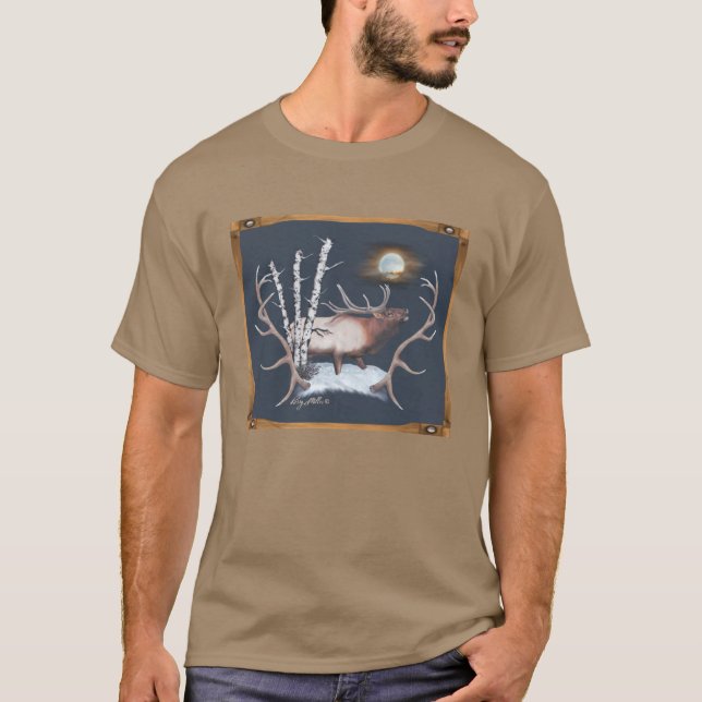 Bull Elk T Shirt (Framsida)