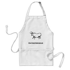 Bull Entrepreneur shirt Black Förkläde