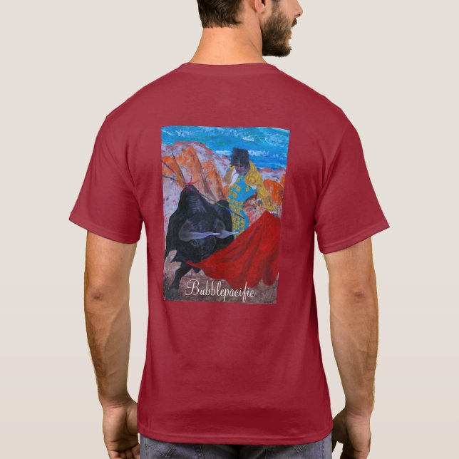 Bull fighter and Spain dancer T Shirt (Baksida)