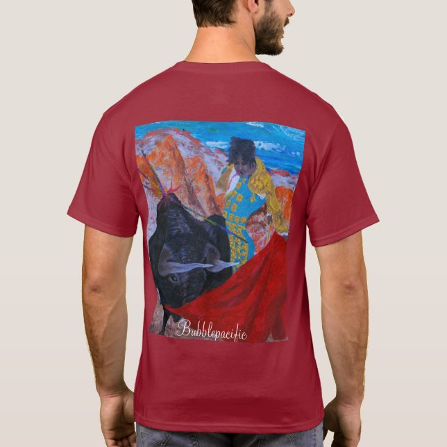 Bull fighter and Spain dancer T Shirt (Baksida)