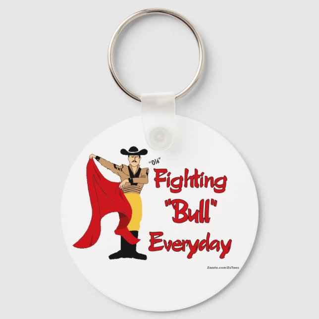 Bull Fighter Nyckelring (Framsida)