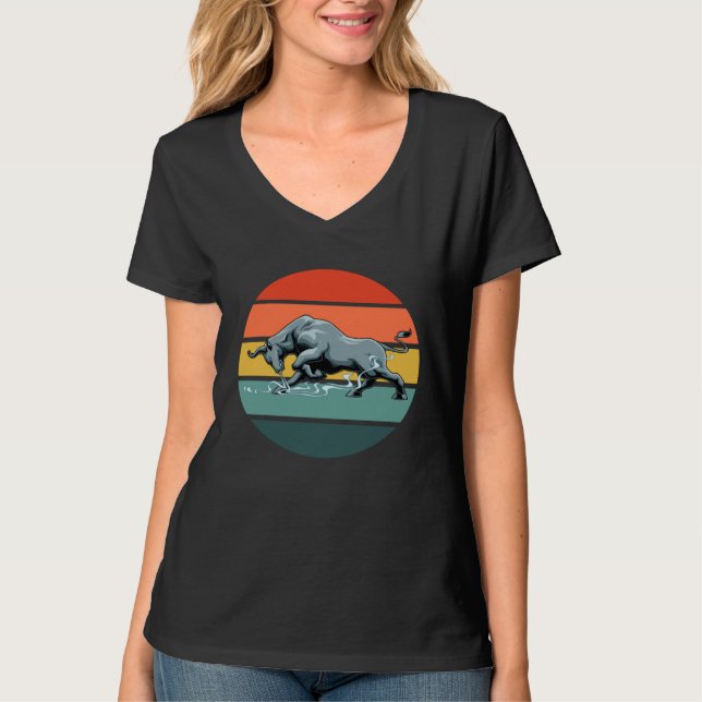 Bull for a Farmer T Shirt (Framsida)