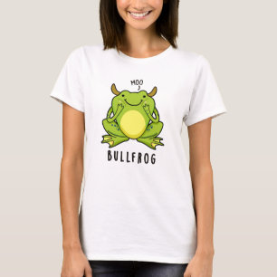 Bull Frog Funny Animal Frog Pun T Shirt