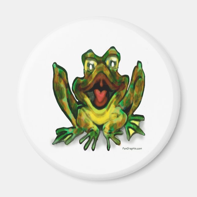 Bull Frog Magnet (Framsidan)