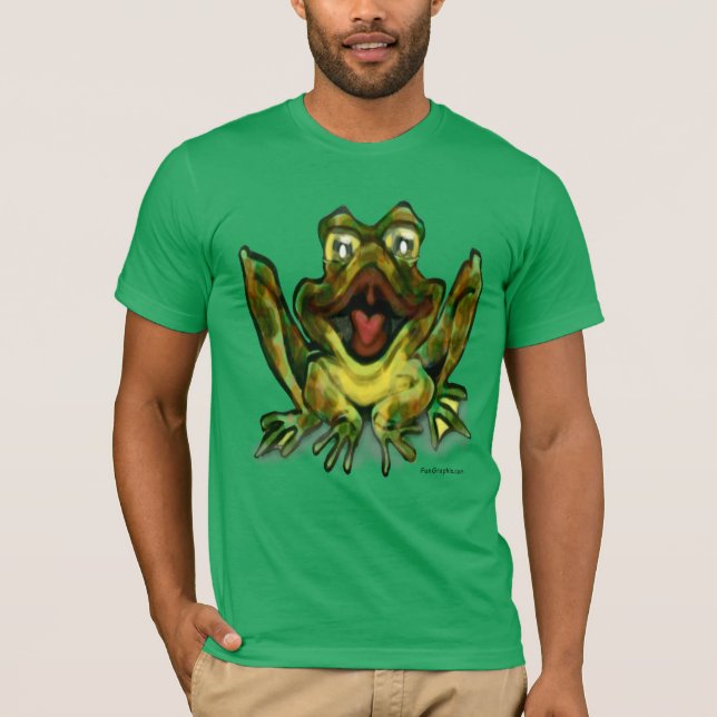 Bull Frog T Shirt (Framsida)