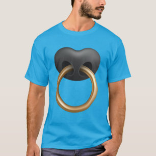 Bull Guld Nose Ring T Shirt