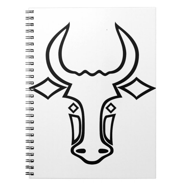Bull Head Anteckningsbok (Framsidan)