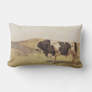 Bull i ett landsbygdslandskap (av Ferdinand Hodler Lumbarkudde
