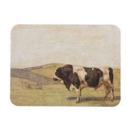 Bull i schweiziskt landskap (av Ferdinand Hodler) Magnet