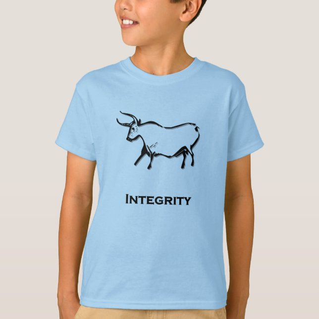Bull Integrity Black T-shirt (Framsida)