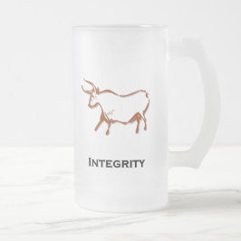 Bull Integrity Brown Frostat Ölglas