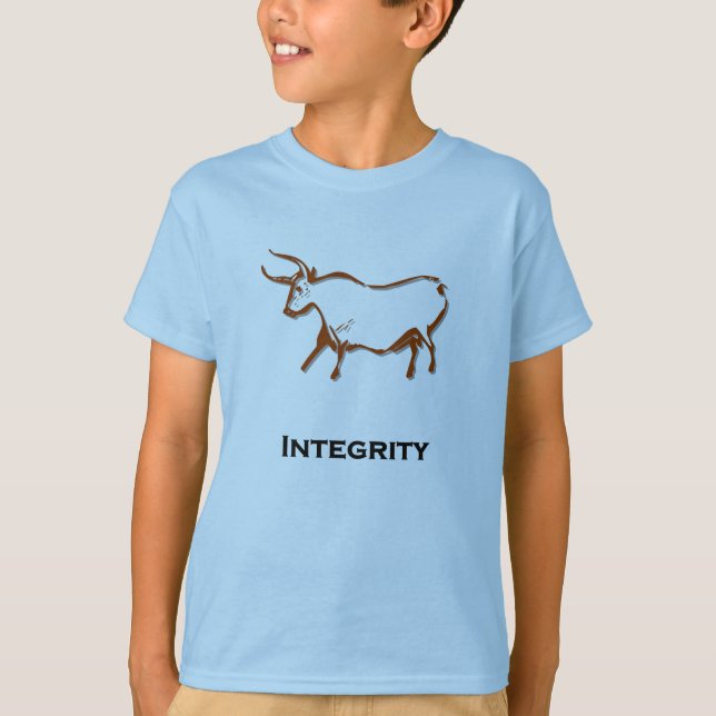 Bull Integrity Brown T-shirt (Framsida)