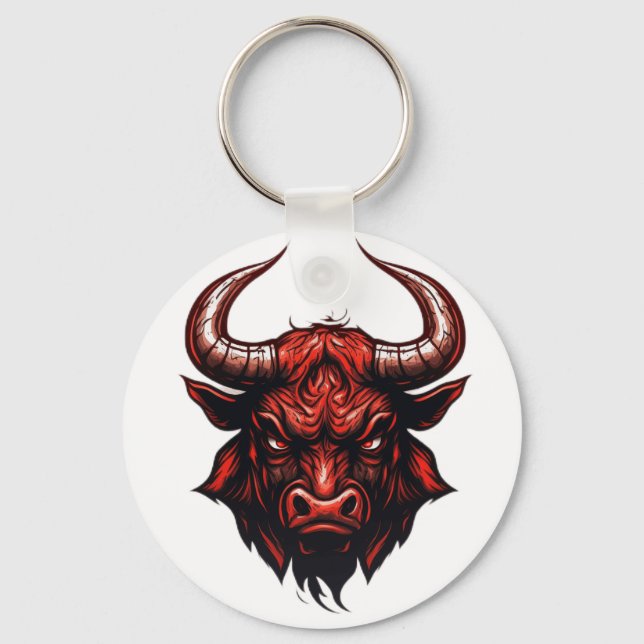 Bull Keychain Nyckelring (Framsida)