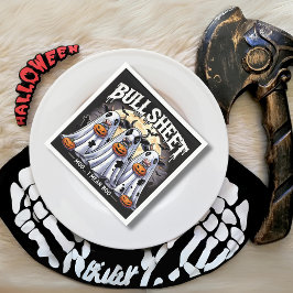 Bull Lakan moo Funny bulls Halloween Pappersservett