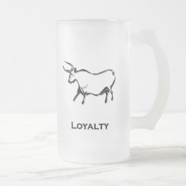 Bull Loyalty Black Frostat Ölglas