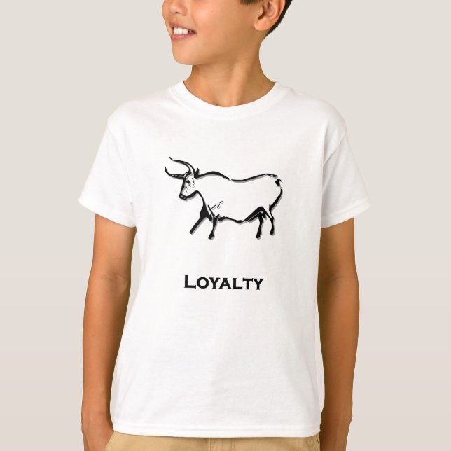 Bull Loyalty Black T-shirt (Framsida)