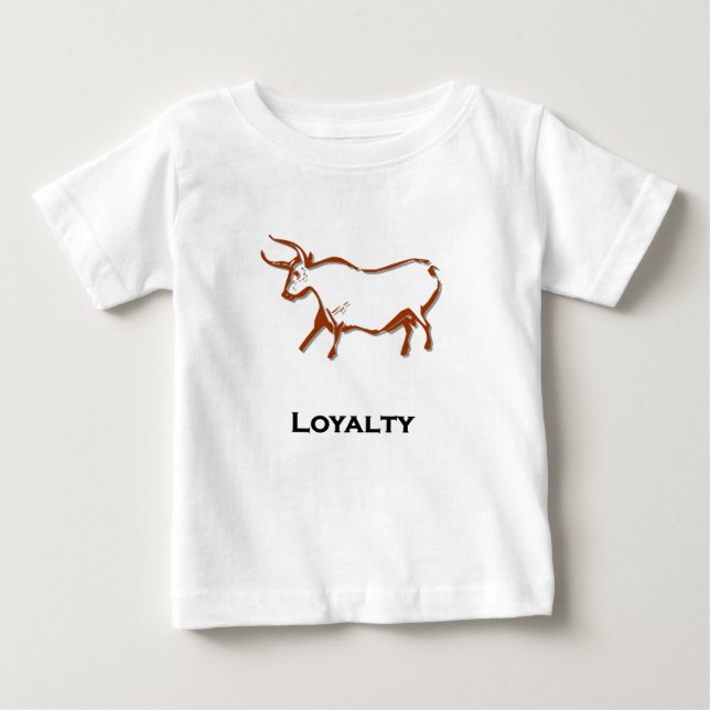 Bull Loyalty Brown T-shirt (Framsida)