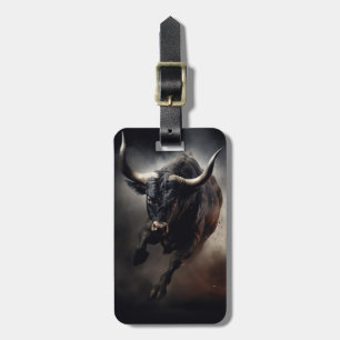 Bull Luggage Tag Bagagebricka