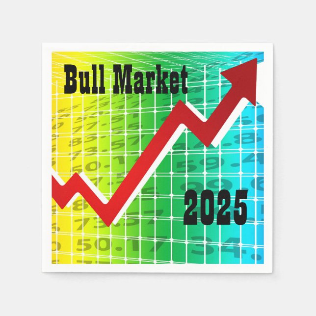 Bull Market 2025 Pappersservett (Framsidan)