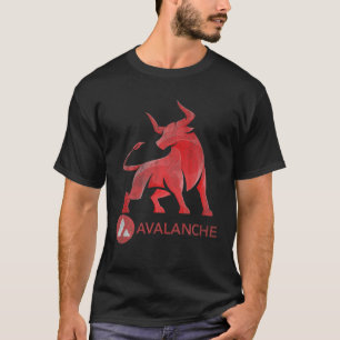 Bull Market Avalanche AVAX Coin Crypto Token Walle T Shirt