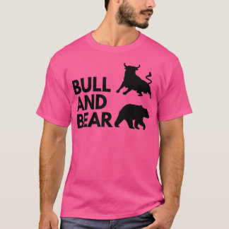 BULL-MÄRKET BAR-teckning 2 svart T Shirt