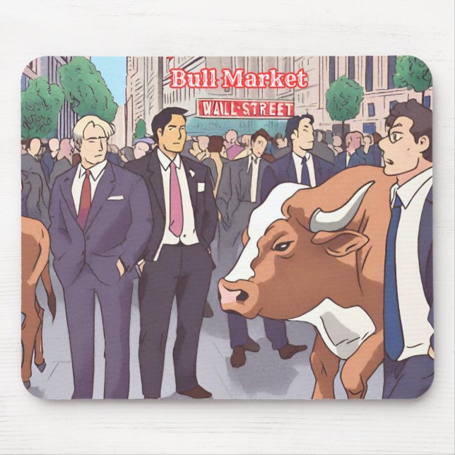 Bull Market on Wallstreet Musmatta (Framsidan)