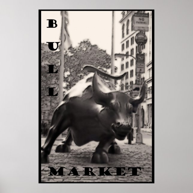 BULL MARKET POSTER (Framsidan)