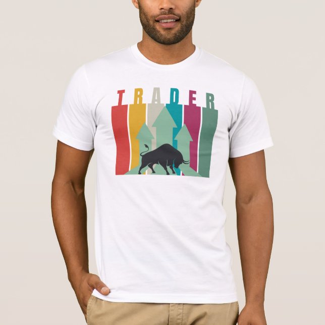 Bull market Trader | Simple design  T Shirt (Framsida)