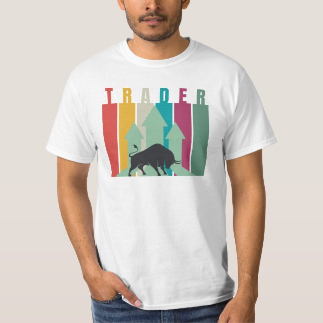 Bull market Trader | Simple design  T Shirt (Framsida)