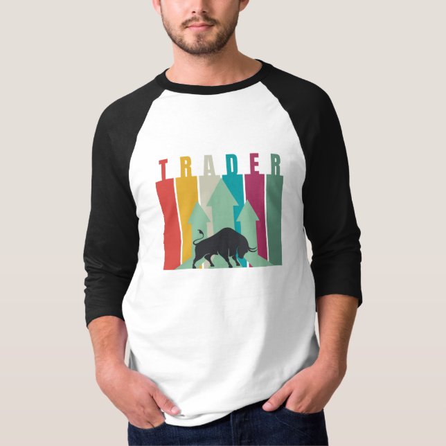 Bull market Trader | Simple design  T Shirt (Framsida)