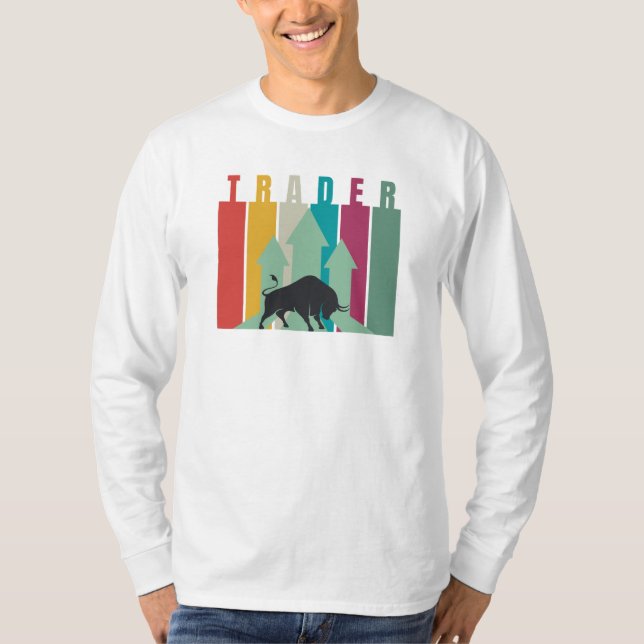 Bull market Trader | Simple design  T Shirt (Framsida)