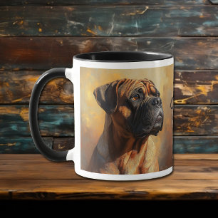 Bull Mastiff Hund Porträtt Mugg