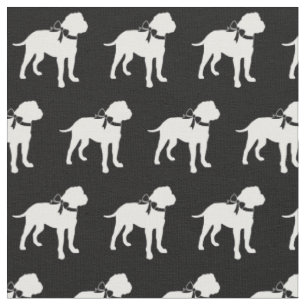 Bull Mastiff Hund Silhuett Husdjur Bullmastiff Tyg