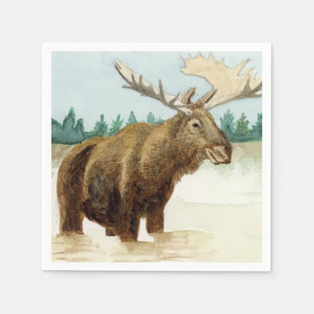Bull Moose Pappersservett (Framsidan)