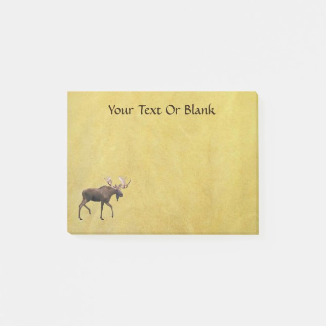 Bull Moose Post-it Block (Framsida)