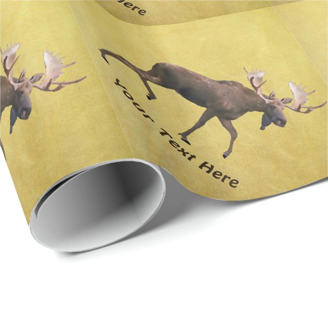 Bull Moose Presentpapper (Rullad Hörn)