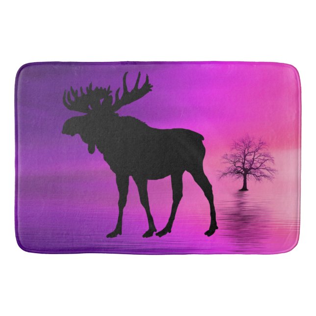 Bull Moose Silhouette Badrumsmatta (Framsidan)