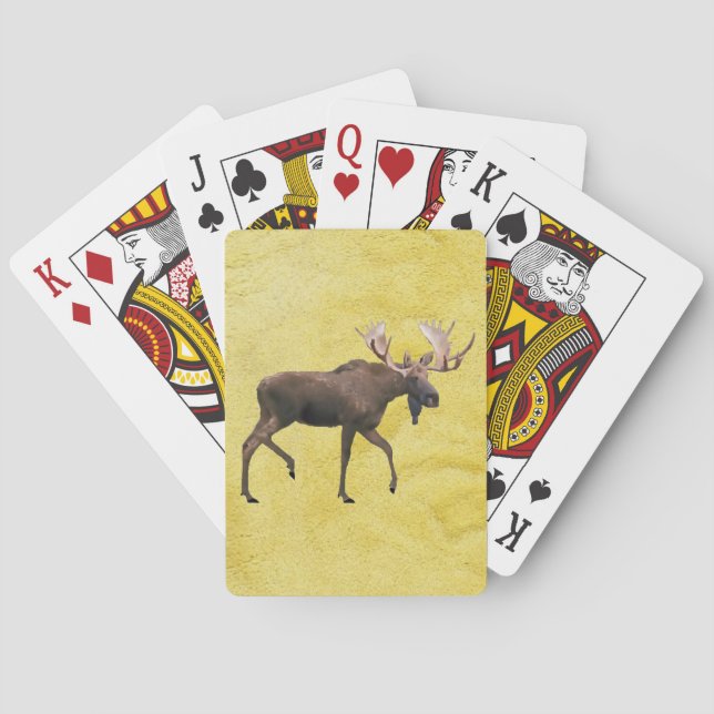 Bull Moose Spel Kort (Baksidan)