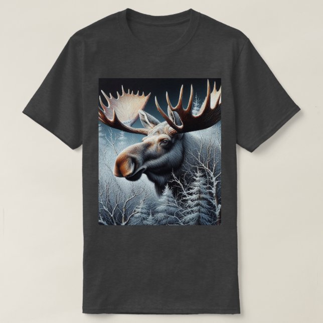 Bull Moose T Shirt (Design framsida)