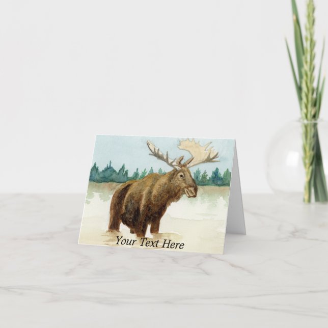 Bull Moose Tack Kort (Framsida)