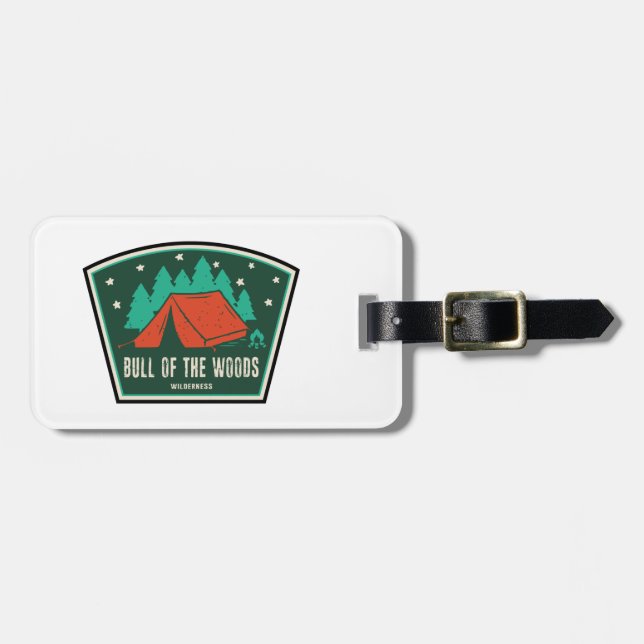 Bull Of The Woods Wilderness Oregon Camping på sve Bagagebricka (Horisontell Framsida)