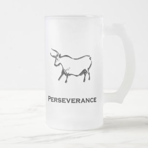 Bull Perseverance Black Frostat Ölglas