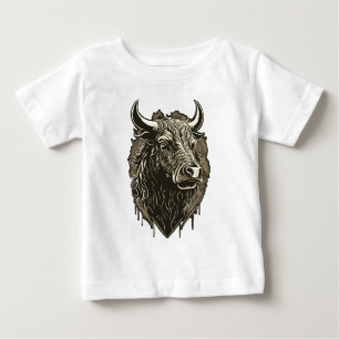 Bull Porträtt T Shirt