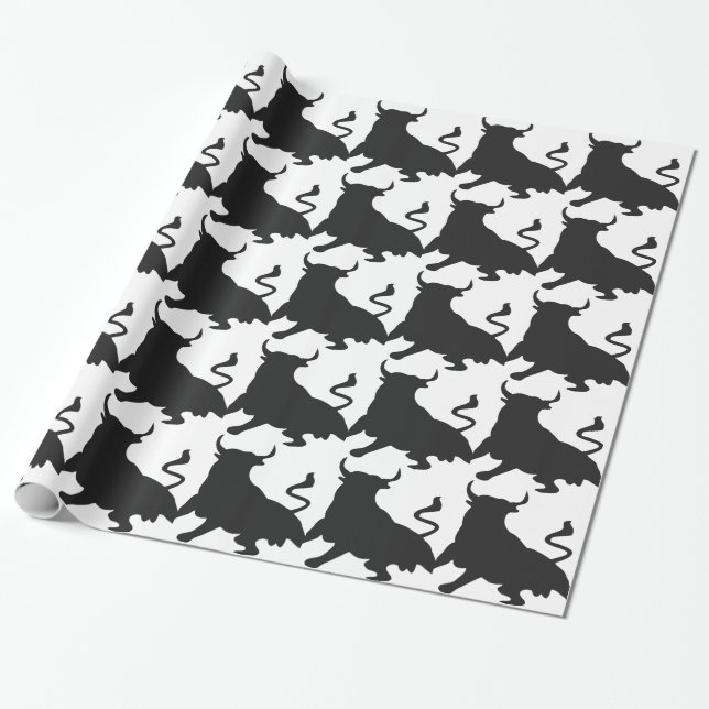 Bull Presentpapper (Utrullad)