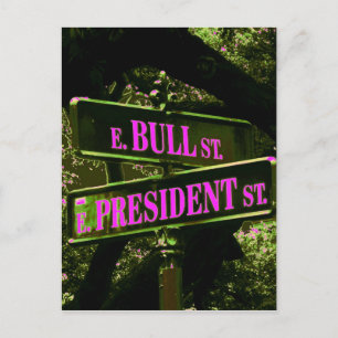 Bull & President Street ~ Postcard / bjudan Inbjudan Vykort