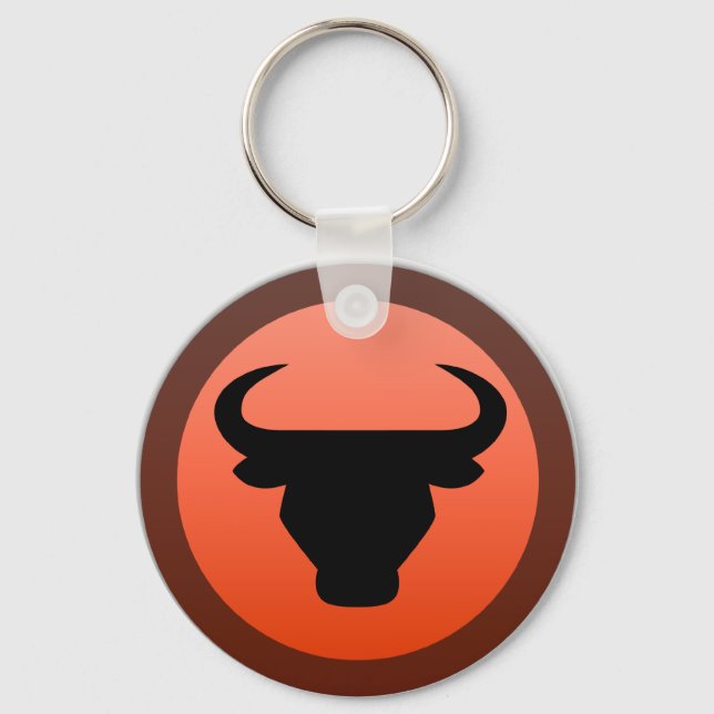 Bull Rage Keychain Nyckelring (Framsida)