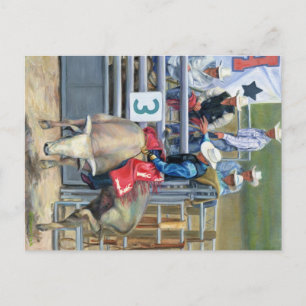 Bull Ride Vykort