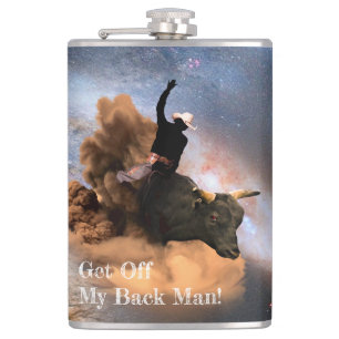 Bull Rider - Bort från min rygg - Space Cowboy Fickplunta